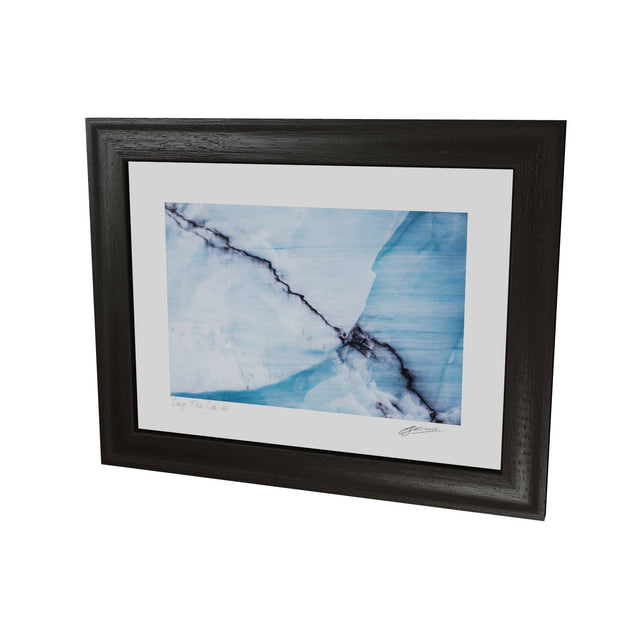 Ash Intrusion, Brasvellbreen Ice Wall, Svalbard