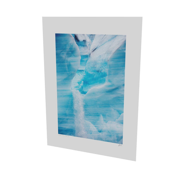 Meltwater Chute, Brasvellbreen Ice Wall, Svalbard