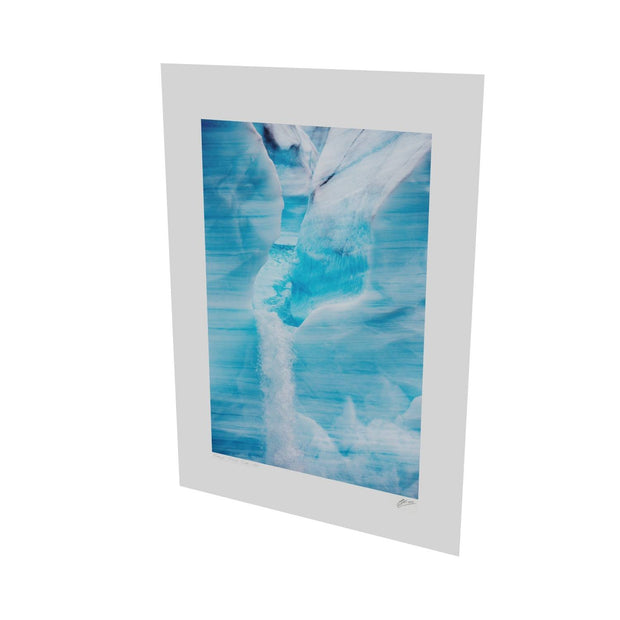 Meltwater Chute, Brasvellbreen Ice Wall, Svalbard