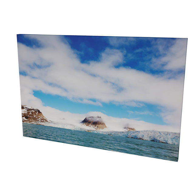 Mountains and Glacier, Svalbard