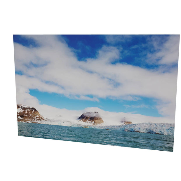 Mountains and Glacier, Svalbard