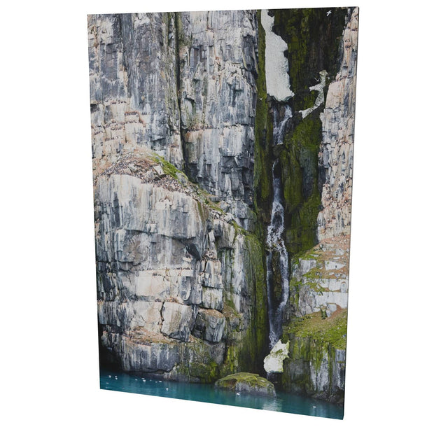 Alkefjellet Waterfall, Svalbard