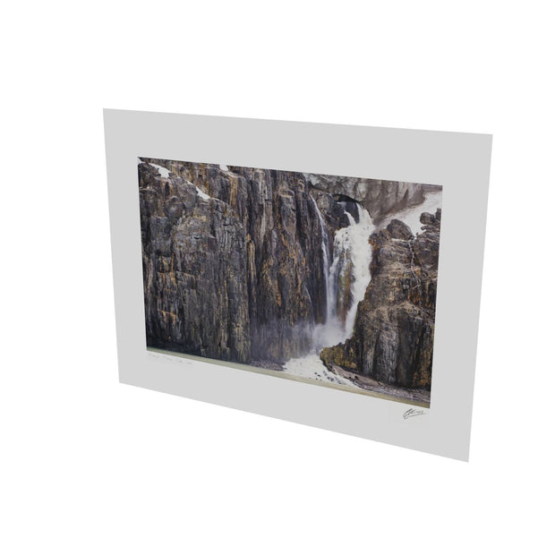 Meltwater Waterfall, Alkefjellet