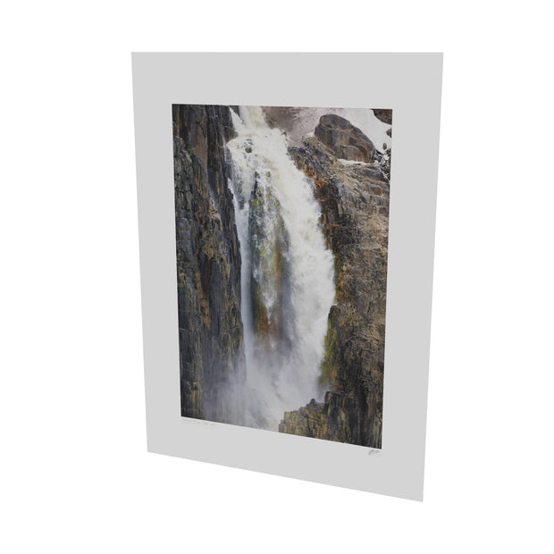 Waterfall Detail, Alkefjellet