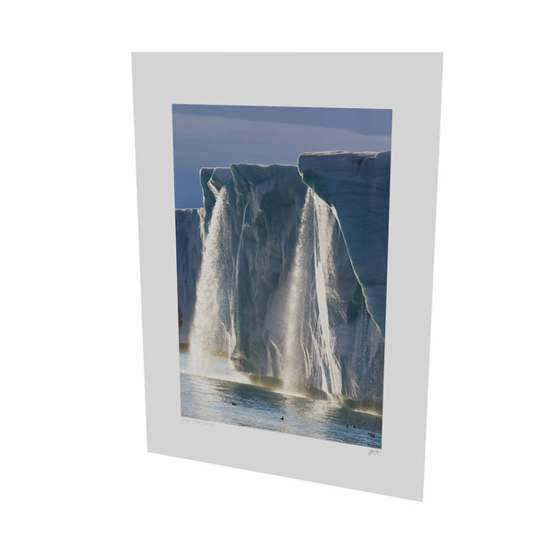 Meltwater Waterfalls, Brasvellbreen