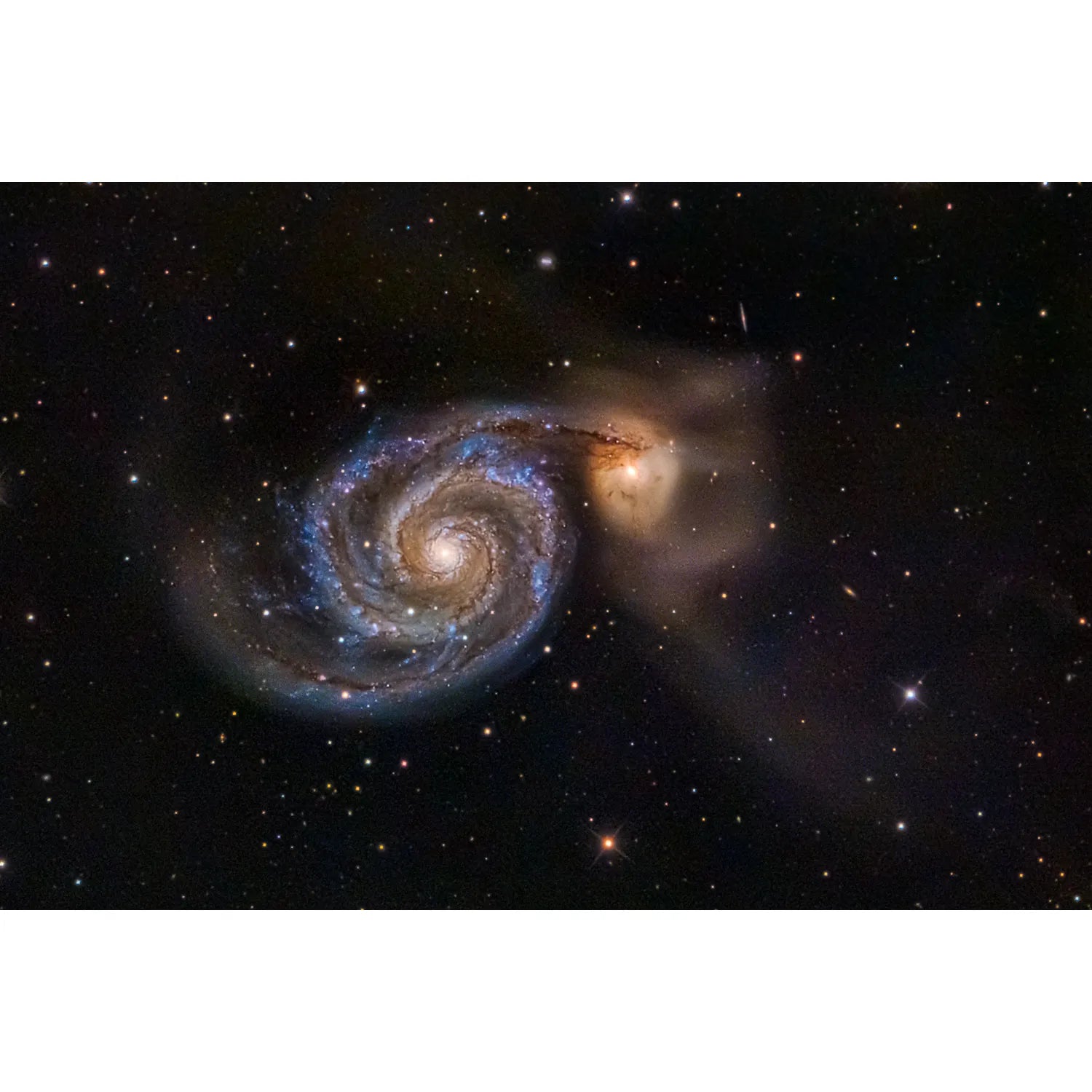 The Whirlpool Galaxy, M51