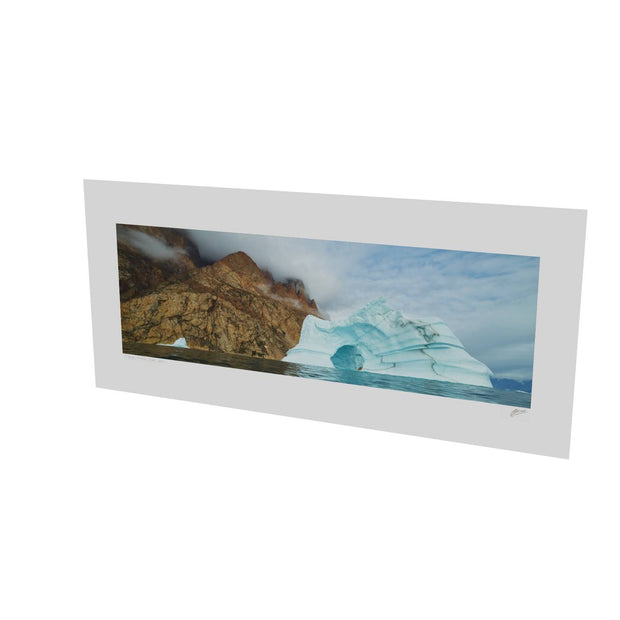 Øfjord Iceberg and Cliffs II, Greenland