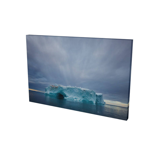Iceberg and Squall, Greenland