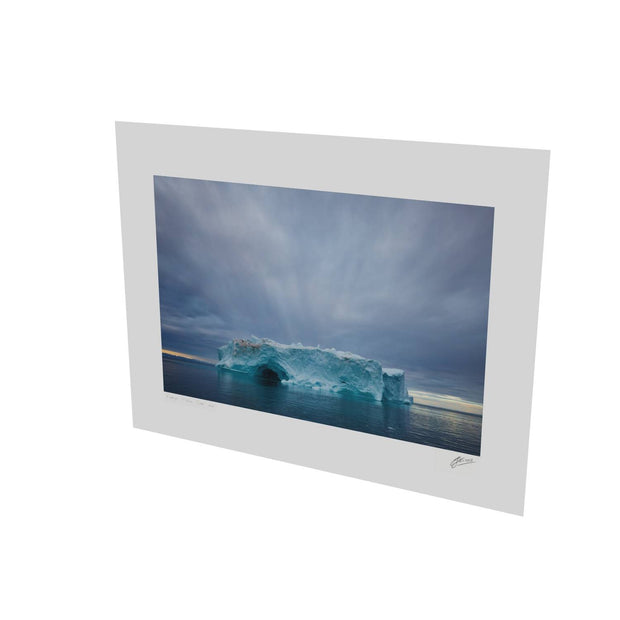 Iceberg and Squall, Greenland