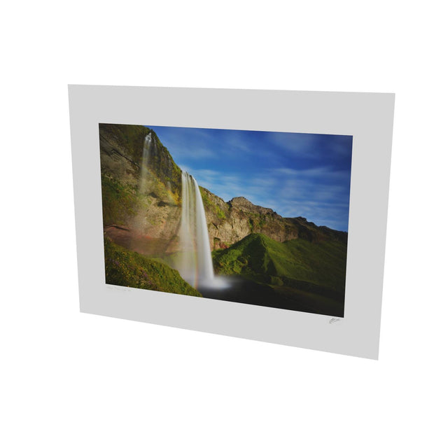 Seljalandsfoss Rainbow, Iceland