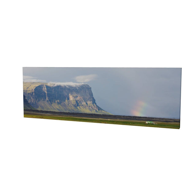 Lómagnúpur and Rainbow, Iceland
