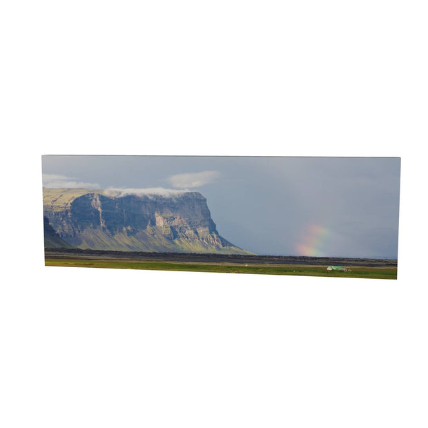 Lómagnúpur and Rainbow, Iceland
