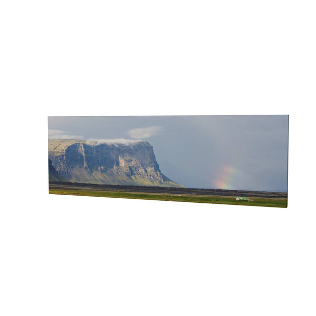 Lómagnúpur and Rainbow, Iceland