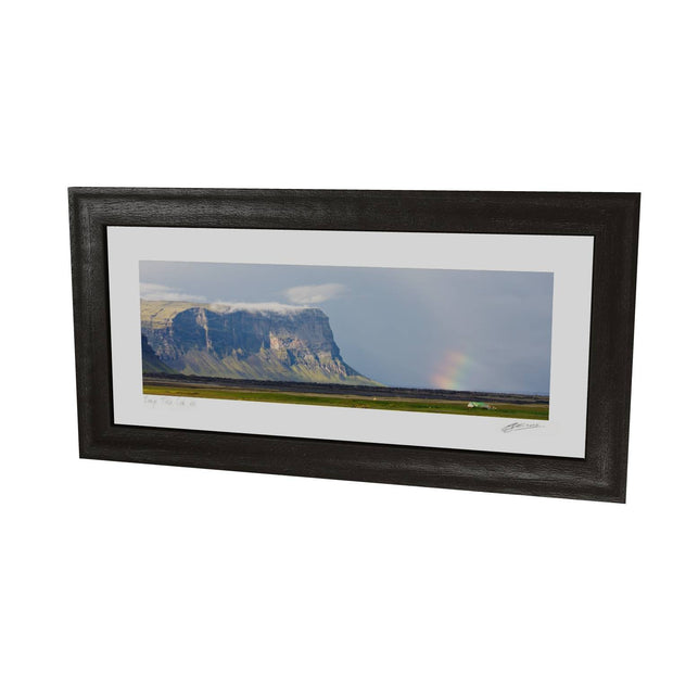 Lómagnúpur and Rainbow, Iceland