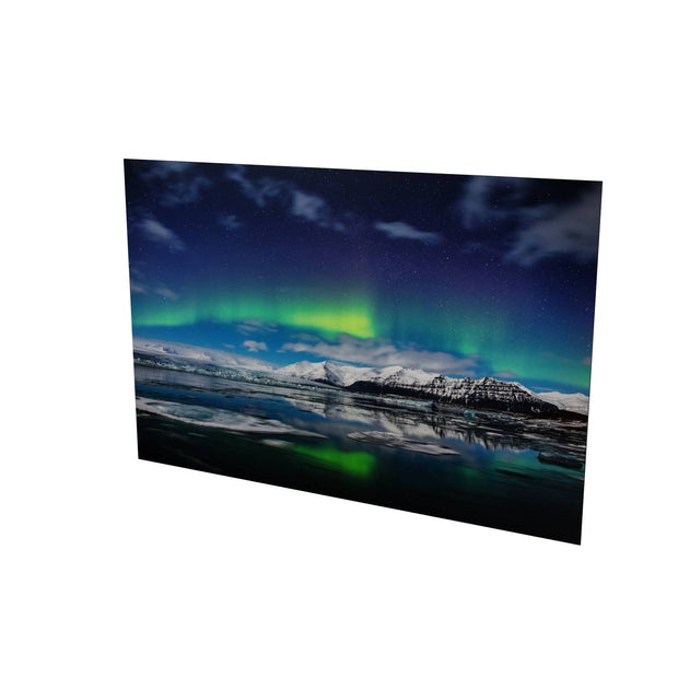 Aurora, Jökulsárlón Glacier Lagoon, Iceland