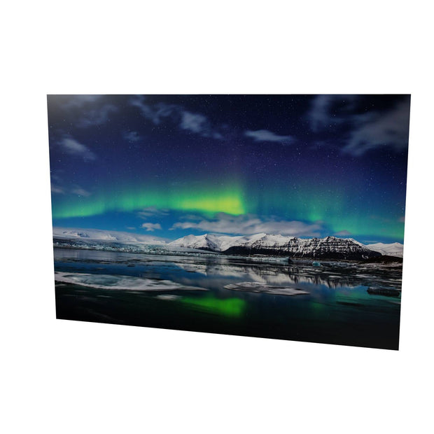 Aurora, Jökulsárlón Glacier Lagoon, Iceland