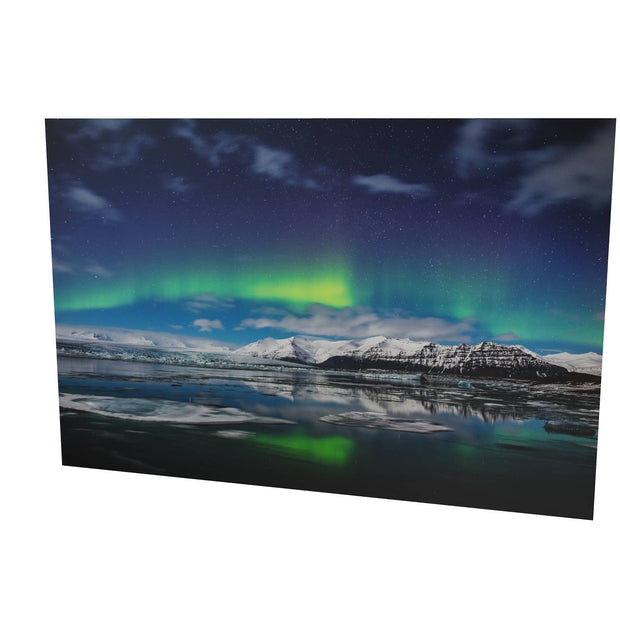 Aurora, Jökulsárlón Glacier Lagoon, Iceland