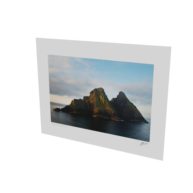 Skellig Michael from the North, Kerry