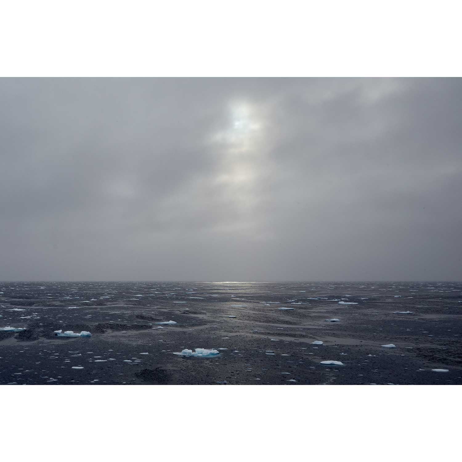 Hazy Sun on Ice, Barents Sea