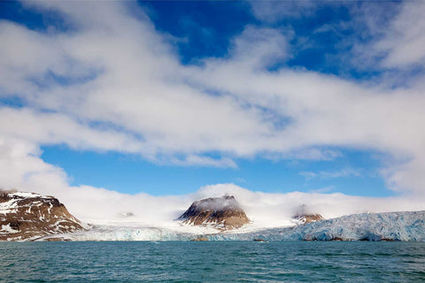 Mountains and Glacier, Svalbard