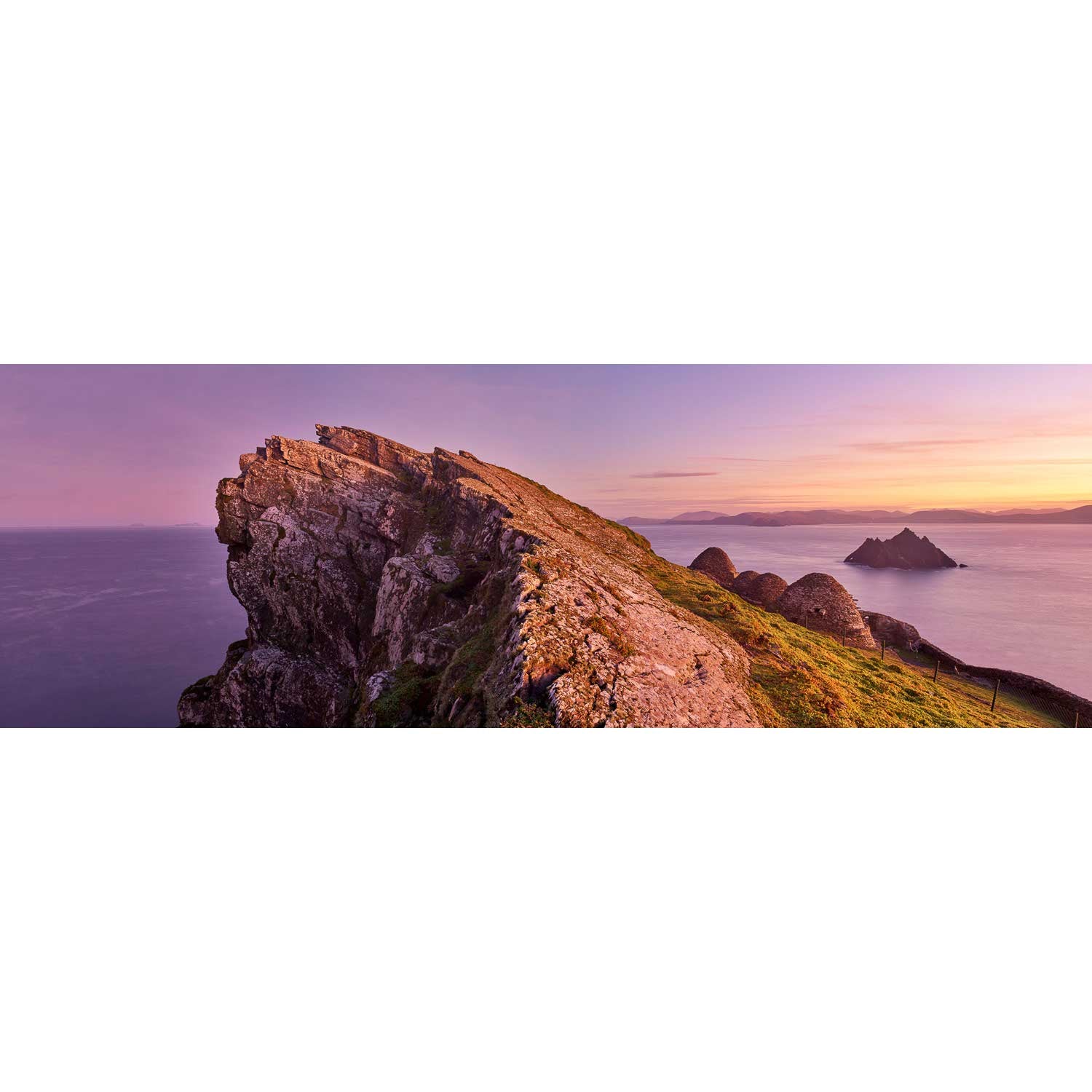 North Peak Ridge Pano, Skellig Michael, Kerry