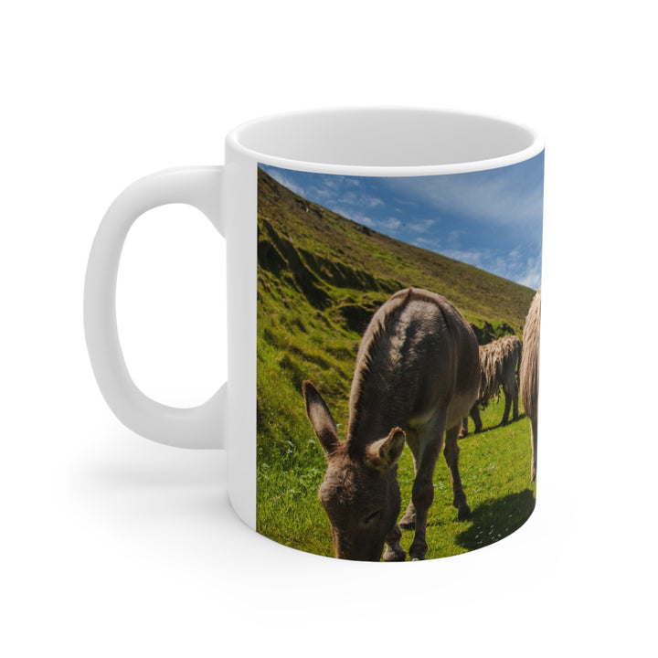 Mug - Donkeys on Great Blasket Island