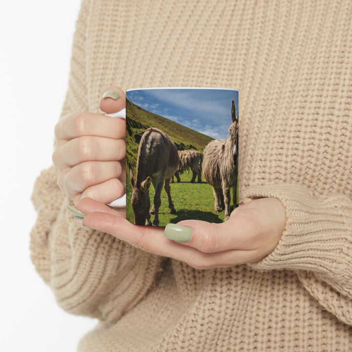Mug - Donkeys on Great Blasket Island