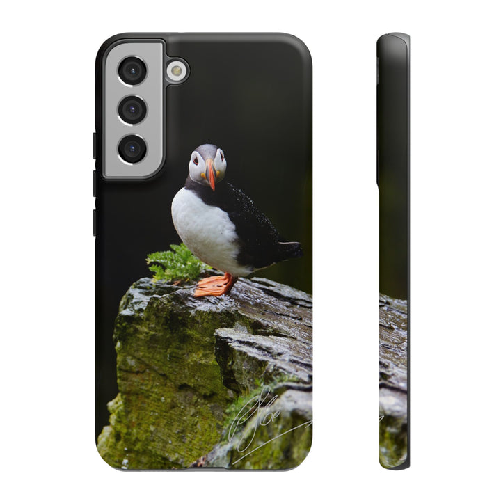 The Watchful Puffin - Android Phone Case