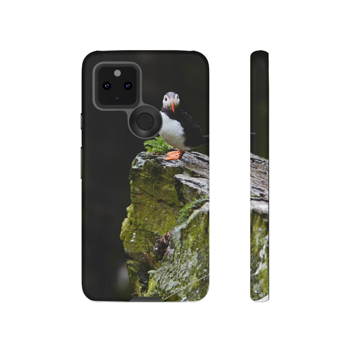 The Watchful Puffin - Android Phone Case