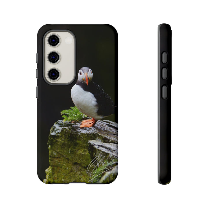 The Watchful Puffin - Android Phone Case