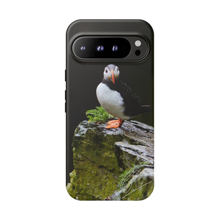 The Watchful Puffin - Android Phone Case