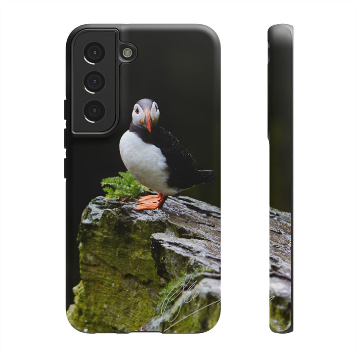 The Watchful Puffin - Android Phone Case
