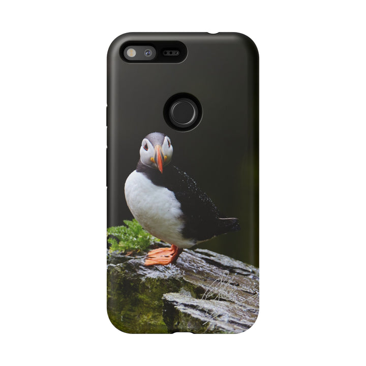 The Watchful Puffin - Android Phone Case