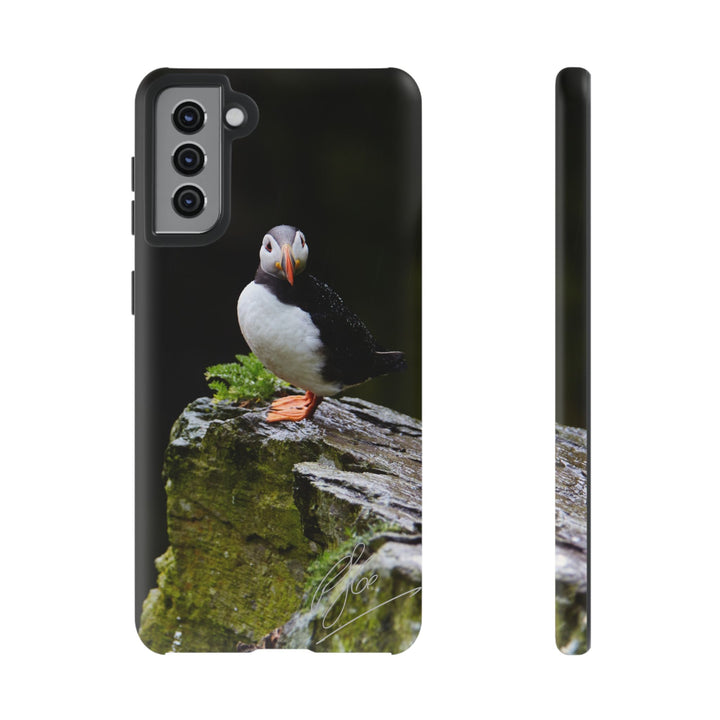 The Watchful Puffin - Android Phone Case