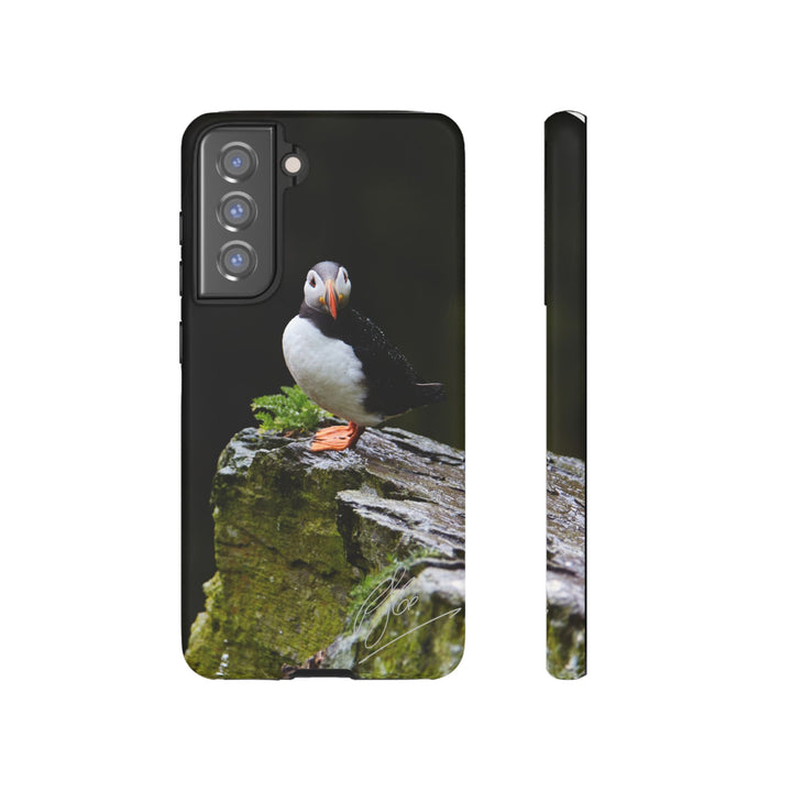 The Watchful Puffin - Android Phone Case