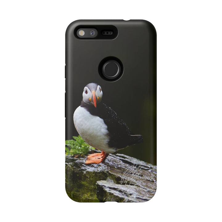 The Watchful Puffin - Android Phone Case