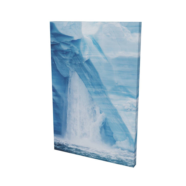 Waterfall, Brasvellbreen Ice Wall, Svalbard