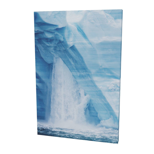 Waterfall, Brasvellbreen Ice Wall, Svalbard