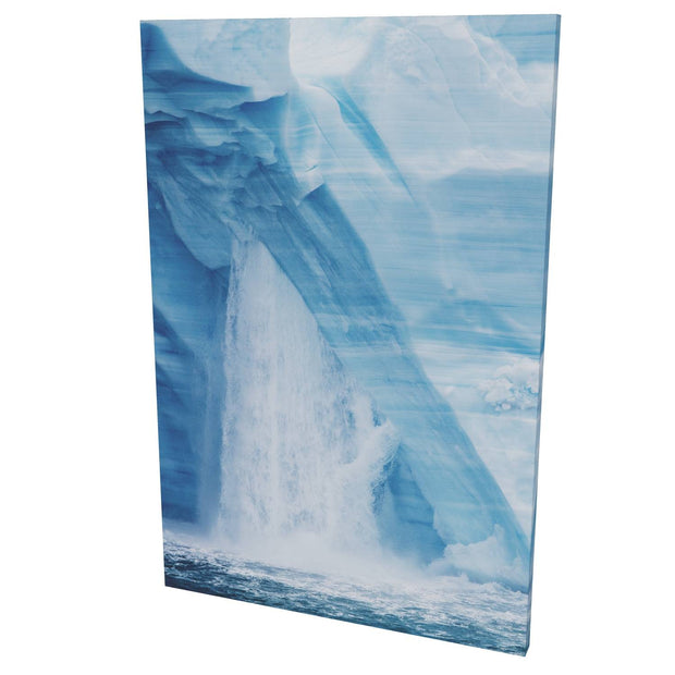 Waterfall, Brasvellbreen Ice Wall, Svalbard