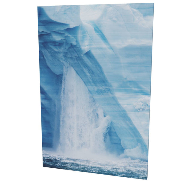 Waterfall, Brasvellbreen Ice Wall, Svalbard