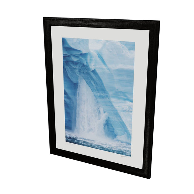 Waterfall, Brasvellbreen Ice Wall, Svalbard