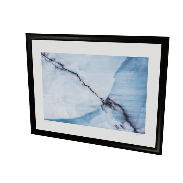 Ash Intrusion, Brasvellbreen Ice Wall, Svalbard