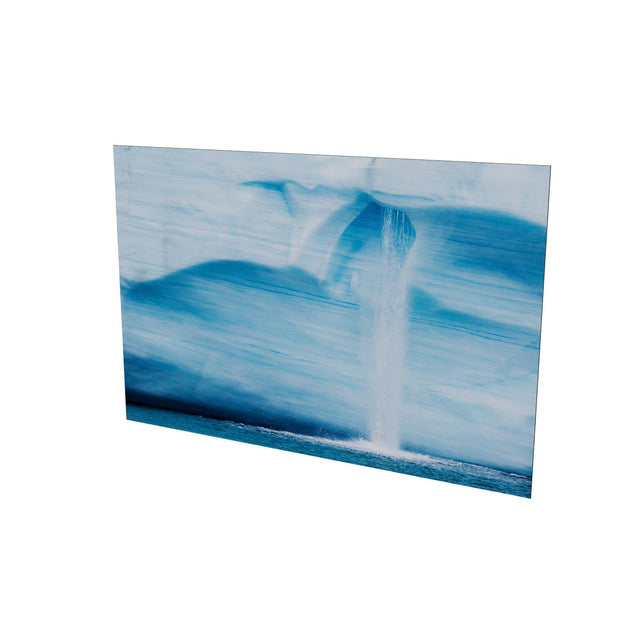 Meltwater Waterfall, Brasvellbreen Ice Wall, Svalbard