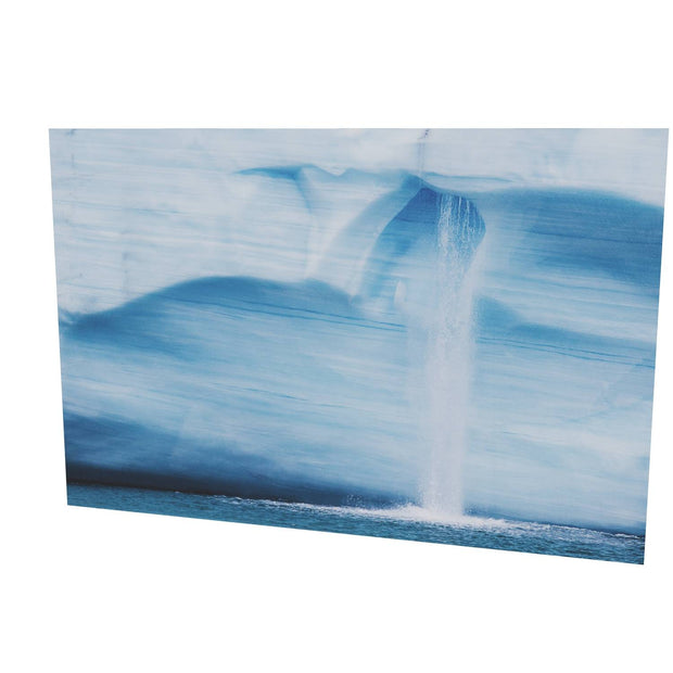 Meltwater Waterfall, Brasvellbreen Ice Wall, Svalbard