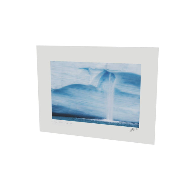 Meltwater Waterfall, Brasvellbreen Ice Wall, Svalbard