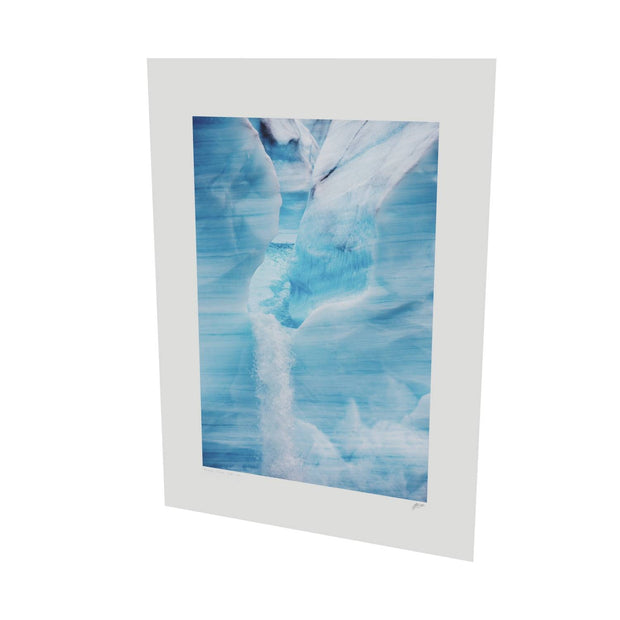 Meltwater Chute, Brasvellbreen Ice Wall, Svalbard