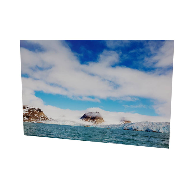 Mountains and Glacier, Svalbard
