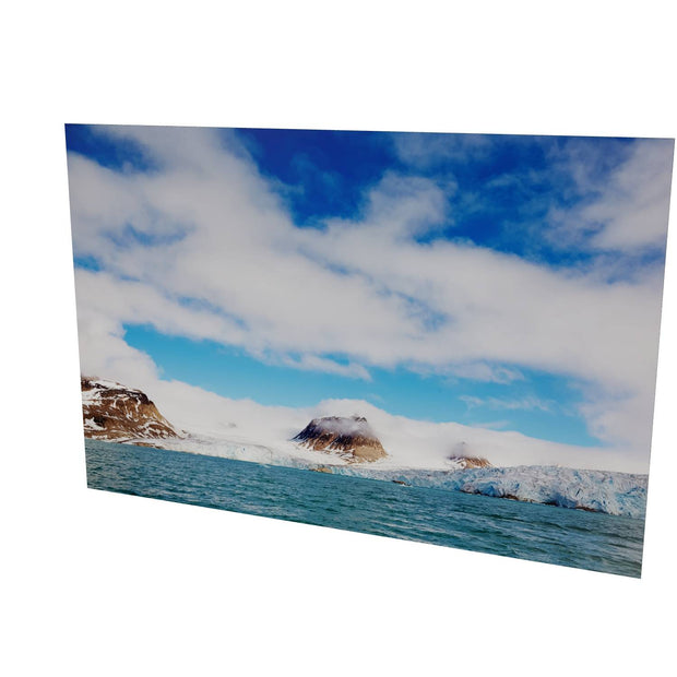 Mountains and Glacier, Svalbard