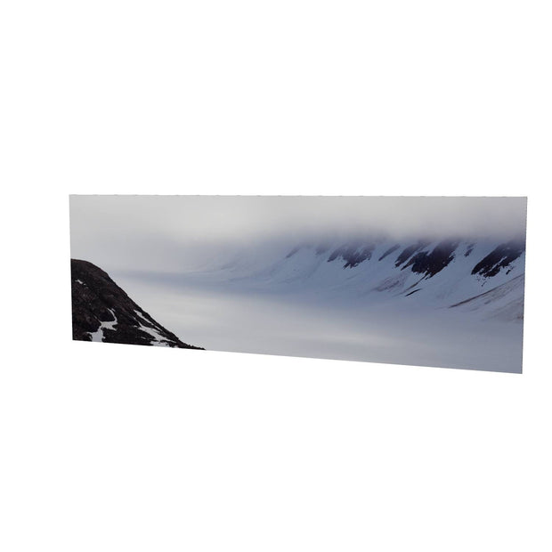 Snow-covered Glacier Pano, Svalbard