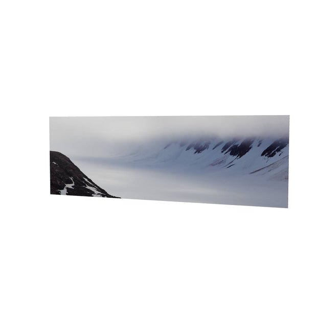 Snow-covered Glacier Pano, Svalbard